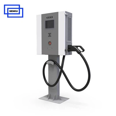 Зарядная станция для электромобилей общего пользования PHEV COMBO CCS2 CHADEMO EV мощностью 40 кВт, уровень 3